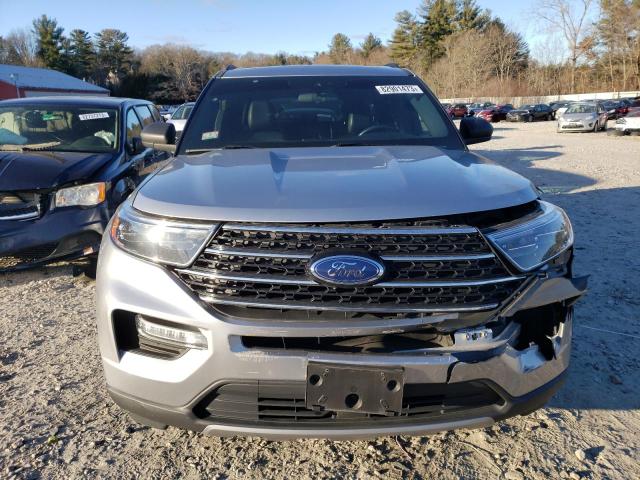 1FMSK8DH3LGA42607 - 2020 FORD EXPLORER XLT SILVER photo 5