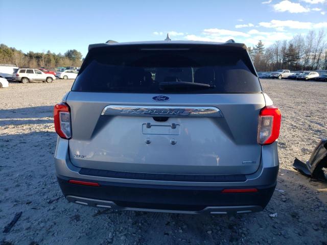 1FMSK8DH3LGA42607 - 2020 FORD EXPLORER XLT SILVER photo 6