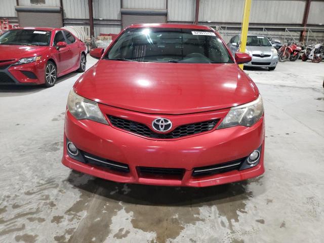 4T1BF1FKXCU632616 - 2012 TOYOTA CAMRY BASE RED photo 5