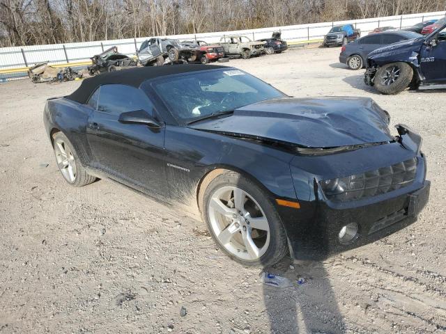 2G1FC3D36D9167684 - 2013 CHEVROLET CAMARO LT BLACK photo 4