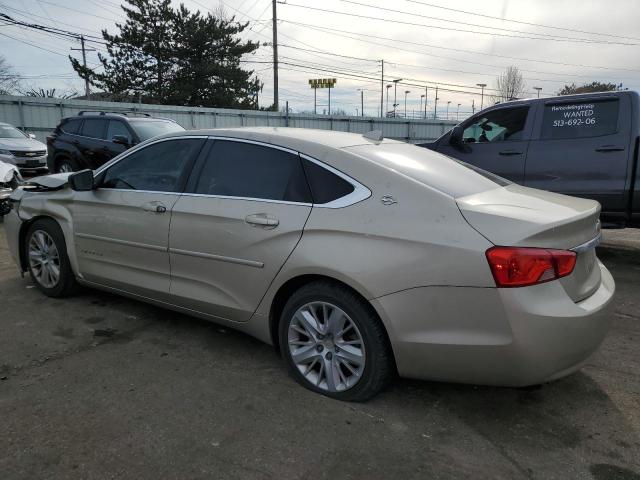 2G11Y5SL9E9148591 - 2014 CHEVROLET IMPALA LS BEIGE photo 2