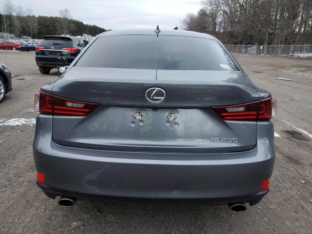 JTHCF1D26F5028392 - 2015 LEXUS IS 250 GRAY photo 6