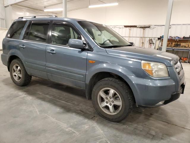 2HKYF184X6H564474 - 2006 HONDA PILOT EX BLUE photo 4