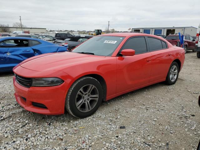 2C3CDXBG9JH180343 - 2018 DODGE CHARGER SXT RED photo 1