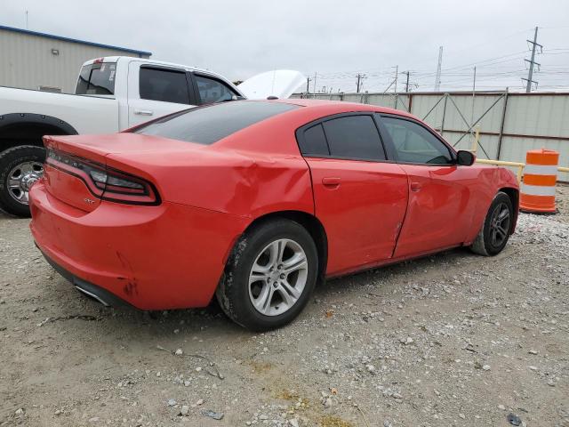 2C3CDXBG9JH180343 - 2018 DODGE CHARGER SXT RED photo 3