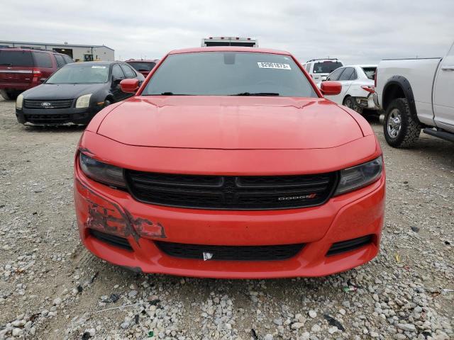 2C3CDXBG9JH180343 - 2018 DODGE CHARGER SXT RED photo 5