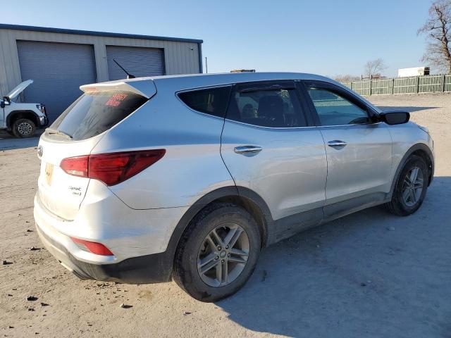 5XYZTDLBXJG550983 - 2018 HYUNDAI SANTA FE S SILVER photo 3