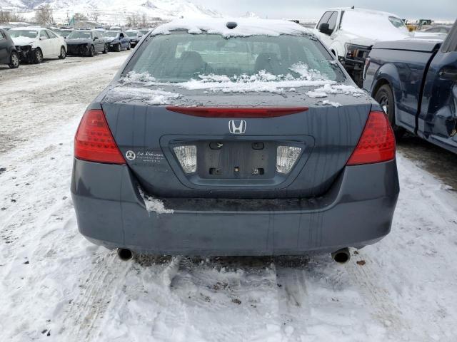 1HGCM66517A092037 - 2007 HONDA ACCORD EX BLUE photo 6