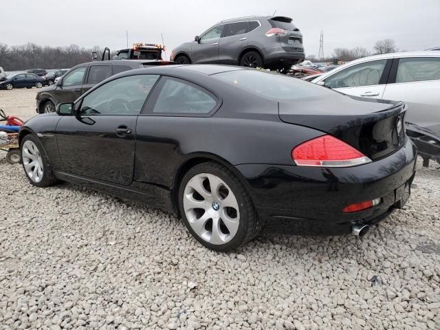 WBAEH13406CR50205 - 2006 BMW 650 I BLACK photo 2