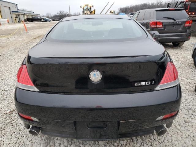 WBAEH13406CR50205 - 2006 BMW 650 I BLACK photo 6