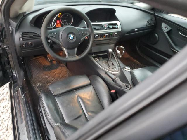 WBAEH13406CR50205 - 2006 BMW 650 I BLACK photo 8