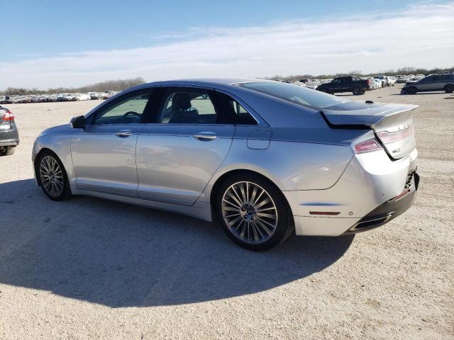 3LN6L2GK1DR829102 - 2013 LINCOLN MKZ SILVER photo 2