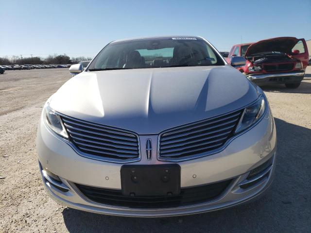 3LN6L2GK1DR829102 - 2013 LINCOLN MKZ SILVER photo 5