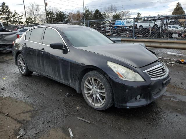 JN1CV6AR2CM670146 - 2012 INFINITI G37 BLACK photo 4