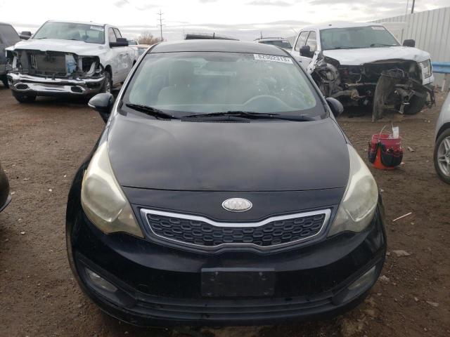 KNADN4A3XD6234424 - 2013 KIA RIO EX BLACK photo 5