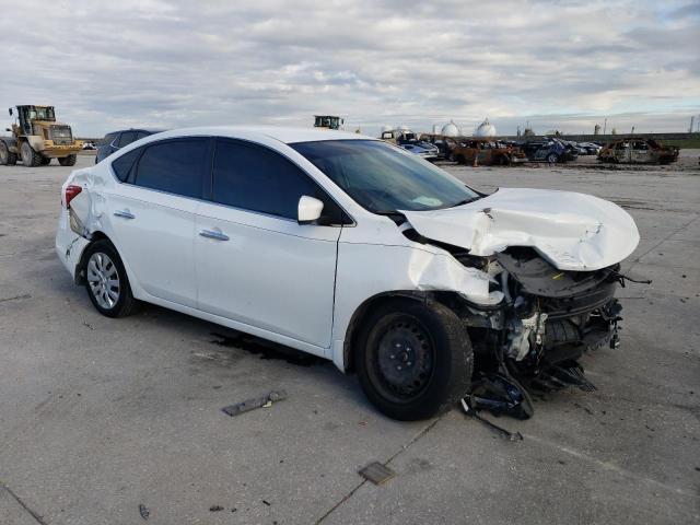 3N1AB7AP0KY286995 - 2019 NISSAN SENTRA S WHITE photo 4