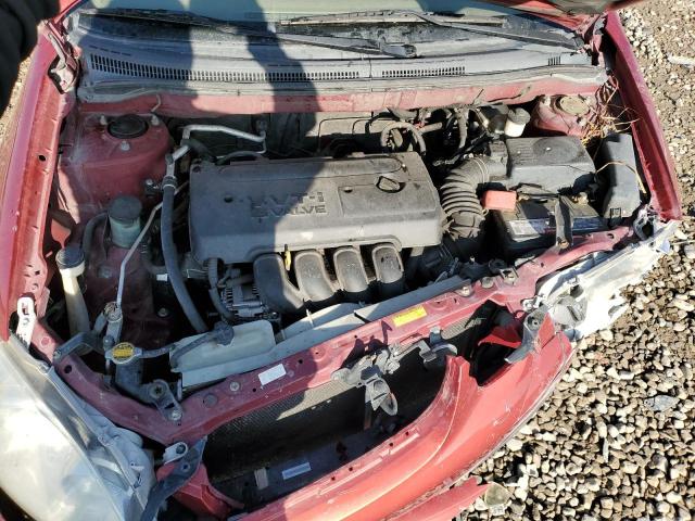 1NXBR32E66Z622852 - 2006 TOYOTA COROLLA CE RED photo 11