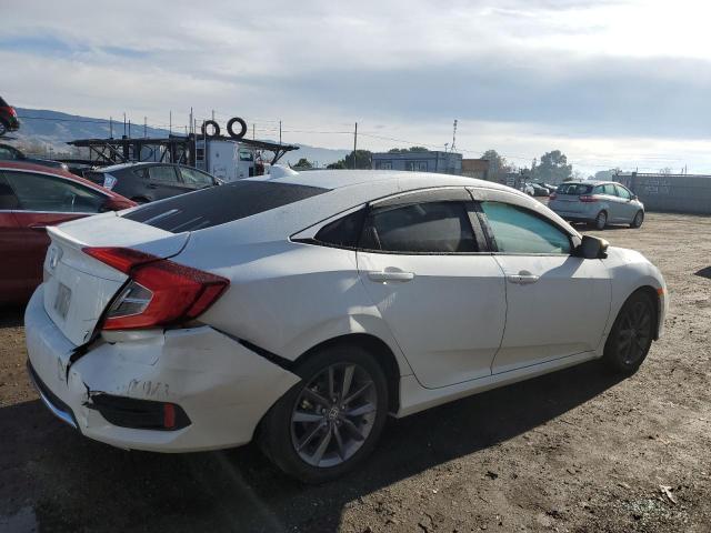 19XFC1F74KE203639 - 2019 HONDA CIVIC EXL WHITE photo 3