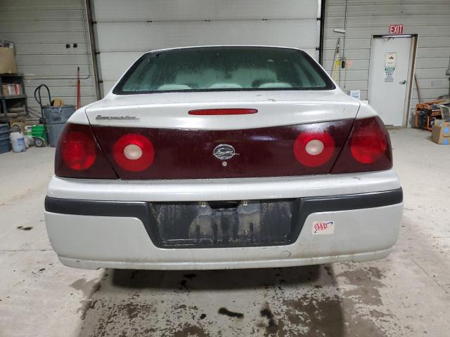 2G1WF55E049140077 - 2004 CHEVROLET IMPALA SILVER photo 6