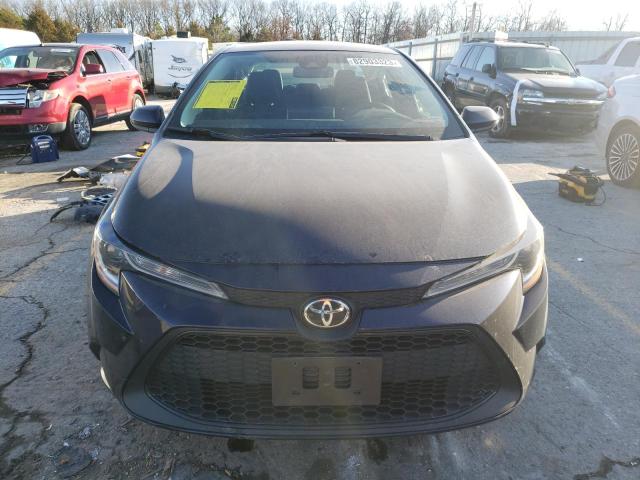 5YFEPMAE8NP340450 - 2022 TOYOTA COROLLA LE BLUE photo 5