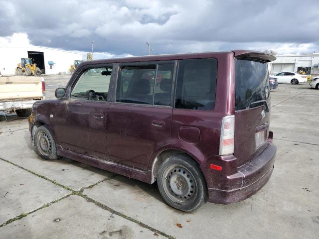 JTLKT324464036622 - 2006 TOYOTA SCION XB MAROON photo 2