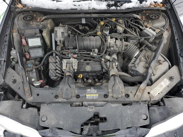 2G1WX15K329342873 - 2002 CHEVROLET MONTE CARL SS BLACK photo 11