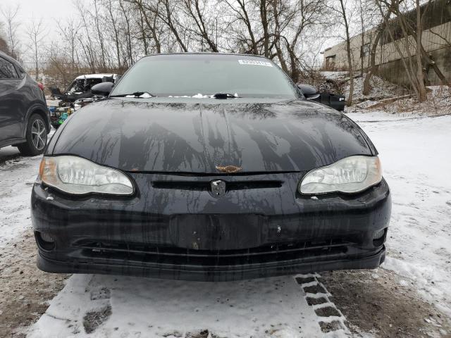 2G1WX15K329342873 - 2002 CHEVROLET MONTE CARL SS BLACK photo 5