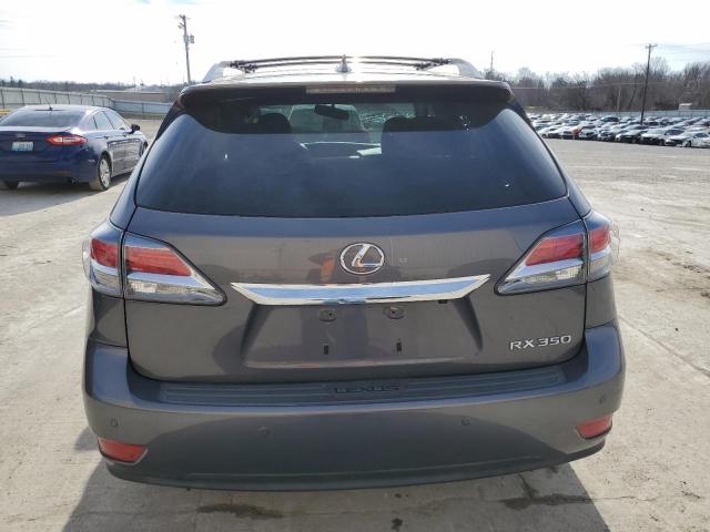 2T2BK1BA9EC239358 - 2014 LEXUS RX 350 BASE GRAY photo 6