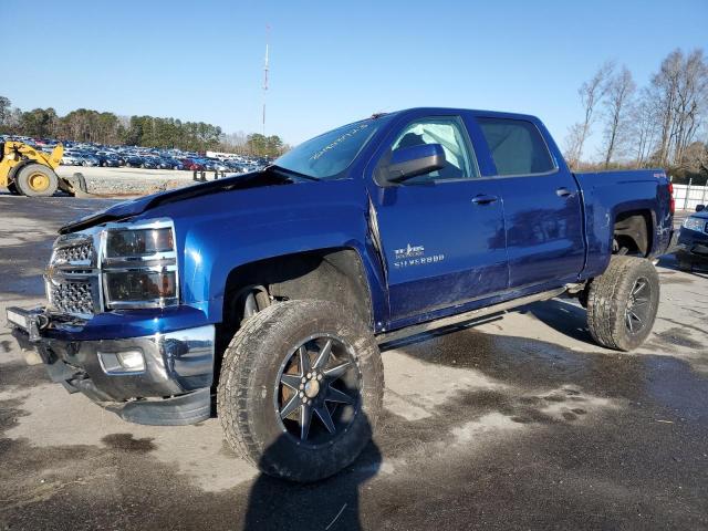 3GCUKREC1EG237053 - 2014 CHEVROLET silverado K1500 LT BLUE photo 1