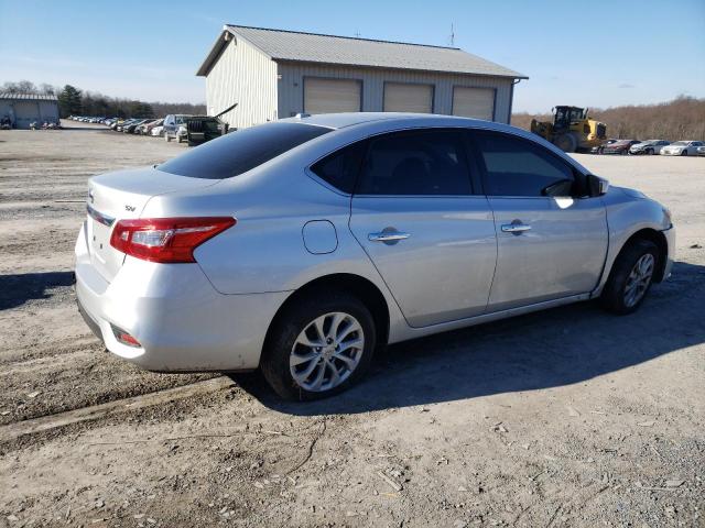 3N1AB7AP9KY417034 - 2019 NISSAN SENTRA S SILVER photo 3