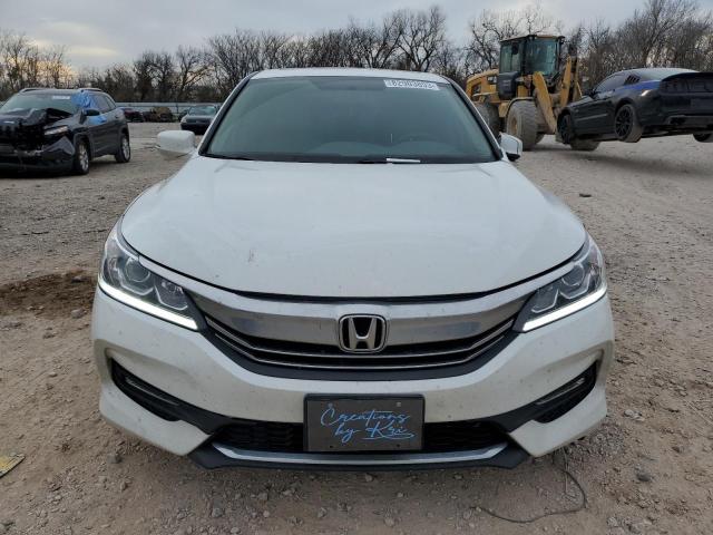 1HGCR2F78HA161674 - 2017 HONDA ACCORD EX WHITE photo 5