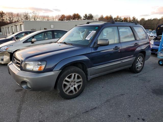 JF1SG676X5H717912 - 2005 SUBARU FORESTER 2.5XS LL BEAN BLUE photo 1