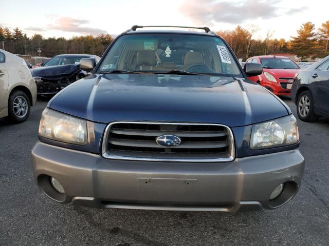 JF1SG676X5H717912 - 2005 SUBARU FORESTER 2.5XS LL BEAN BLUE photo 5