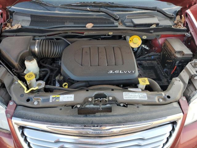 2C4RC1CG4ER164782 - 2014 CHRYSLER TOWN & COU TOURING L RED photo 12