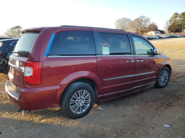 2C4RC1CG4ER164782 - 2014 CHRYSLER TOWN & COU TOURING L RED photo 3