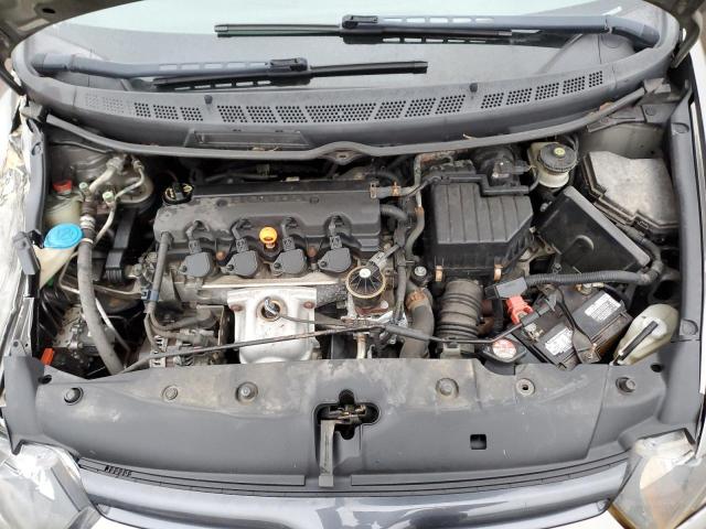 2HGFG12616H571998 - 2006 HONDA CIVIC LX BROWN photo 11