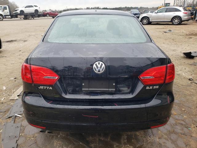 3VWBZ7AJ4BM399247 - 2011 VOLKSWAGEN JETTA SE BLACK photo 6