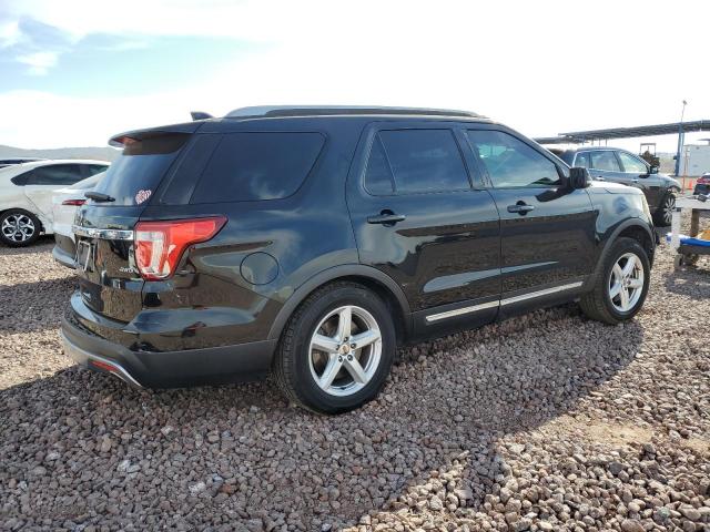 1FM5K8D88HGB08153 - 2017 FORD EXPLORER XLT BLACK photo 3