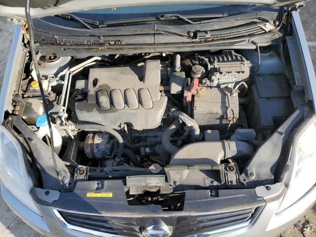 3N1AB6AP6CL693552 - 2012 NISSAN SENTRA 2.0 GRAY photo 11