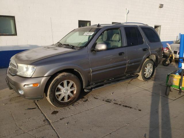 5GADS13S262174844 - 2006 BUICK RAINIER CXL GRAY photo 1