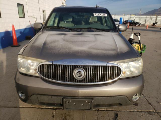 5GADS13S262174844 - 2006 BUICK RAINIER CXL GRAY photo 5