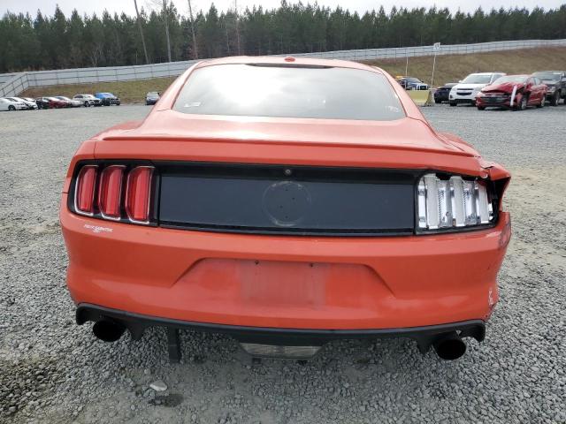 1FA6P8TH5F5354619 - 2015 FORD MUSTANG ORANGE photo 6