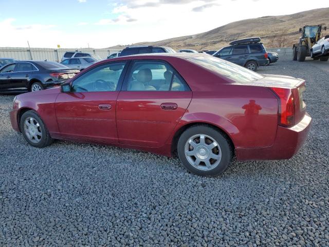 1G6DM577640114230 - 2004 CADILLAC CTS BURGUNDY photo 2