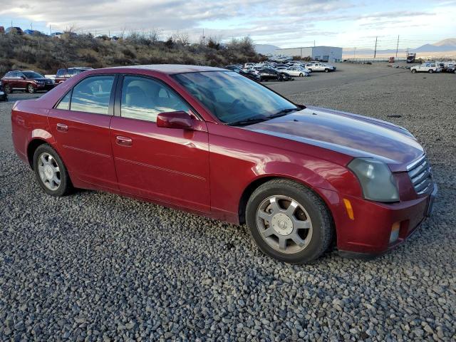 1G6DM577640114230 - 2004 CADILLAC CTS BURGUNDY photo 4