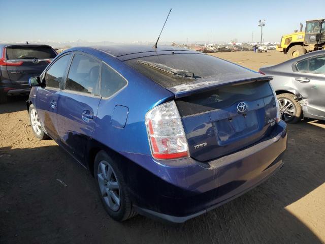 JTDKB20U087813763 - 2008 TOYOTA PRIUS BLUE photo 2