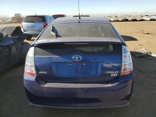 JTDKB20U087813763 - 2008 TOYOTA PRIUS BLUE photo 6