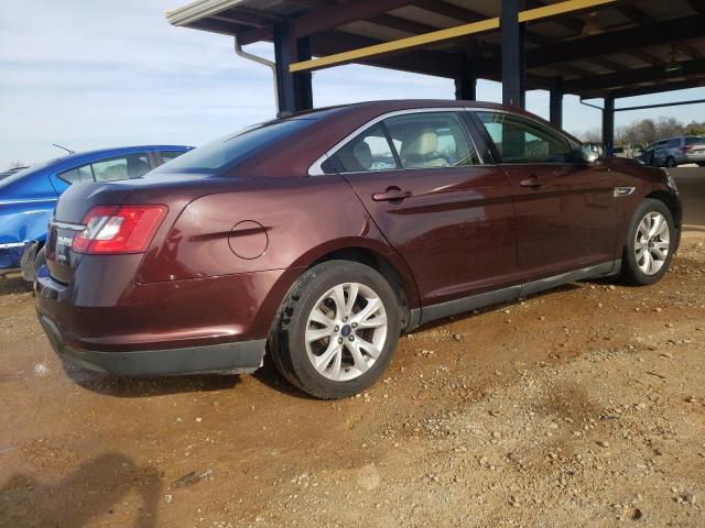 1FAHP2EW6CG104324 - 2012 FORD TAURUS SEL BURGUNDY photo 3