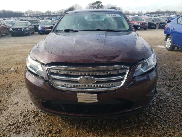 1FAHP2EW6CG104324 - 2012 FORD TAURUS SEL BURGUNDY photo 5