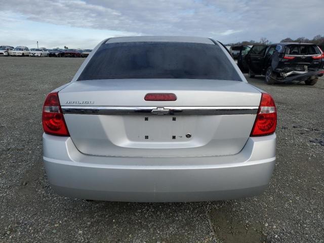 1G1ZS52F95F332208 - 2005 CHEVROLET MALIBU SILVER photo 6