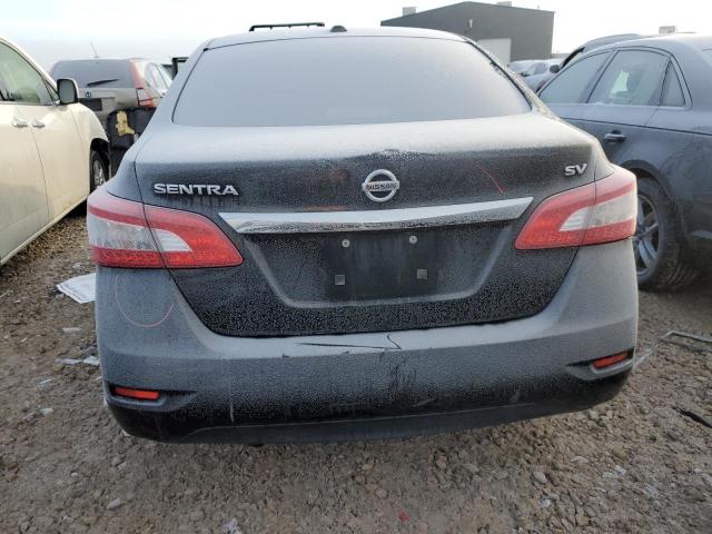 3N1AB7AP0FL649797 - 2015 NISSAN SENTRA S BLACK photo 6